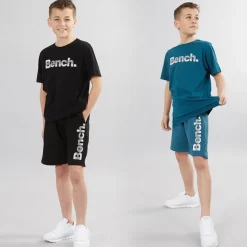 Drenge Trinti To-Pak T-Shirts Teal/​Sort Multipakker|T-Shirts Og Undertrøjer