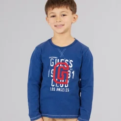 Best Drenge T-shirt Blue Lily T-Shirts Og Undertrøjer