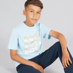 Hot Drenge T-shirt Persisk Blå T-Shirts Og Undertrøjer