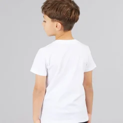 New Drenge T-shirt Pure White T-Shirts Og Undertrøjer