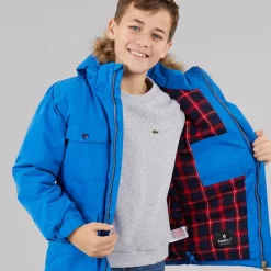 Online Drenge Upsider Foret Vandtæt Parka Blå Jakker Og Frakker