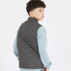 Best Drenge Vatteret Vest W635 Gunmetal Jakker Og Frakker