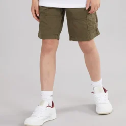 Best Drenge Zeus Cargo Shorts Olivengrøn Nat Shorts