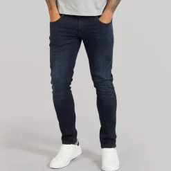 Discount Jeans til Herre Maylead Slim Fit Blå Sort Jeans Og Bukser·Slim Jeans|Jeans Og Bukser·Jeans