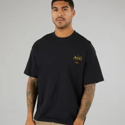 Outlet Herre Ailes T-shirts Sort T-Shirts, Poloer Og Skjorter·T-Shirts Og Undertrøjer
