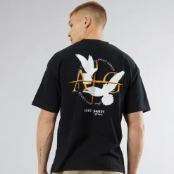 Outlet Herre Ailes T-shirts Sort T-Shirts, Poloer Og Skjorter·T-Shirts Og Undertrøjer