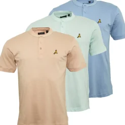 Online Herre Akari 3 Pak Polo Shirts Pale Mint/​Cloud Blue/​Summer Pink T-Shirts, Poloer Og Skjorter·Multipakker|Multipakker·T-Shirts Og Undertrøjer