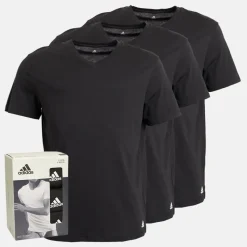 Herre Aktiv Core Bomuld Tre Pak V-Hals T-Shirts T-Shirts Og Undertrøjer|T-Shirts, Poloer Og Skjorter·Multipakker