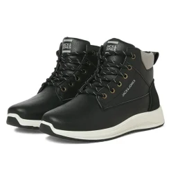 Clearance Herre Alaska PU Nubuck Støvler Antracit Støvler|Støvler