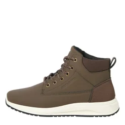 Online Herre Alaska PU Nubuck Støvler Cappucino Støvler|Støvler