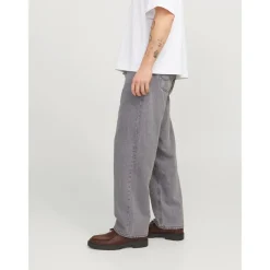 New Herre Alex SQ 053 Baggy Fit Jeans Grå Vask Jeans Og Bukser·Jeans