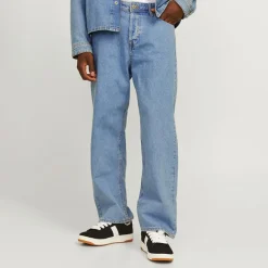 New Herre Alex SQ 704 Baggy Fit Jeans Lyseblå Jeans Og Bukser·Jeans