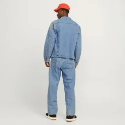 New Herre Alex SQ 704 Baggy Fit Jeans Lyseblå Jeans Og Bukser·Jeans