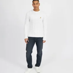Sale Herre Alliance Rundhals Trøje Vintage Trøjer Og Cardigans·Trøjer