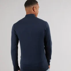 New Herre Ancona Jumper Navy Trøjer Og Cardigans·Trøjer