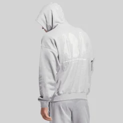 Herre Ant Edwards Grafisk Hættetrøje Medium Grey Heather Træning|T-Shirts Og Undertrøjer