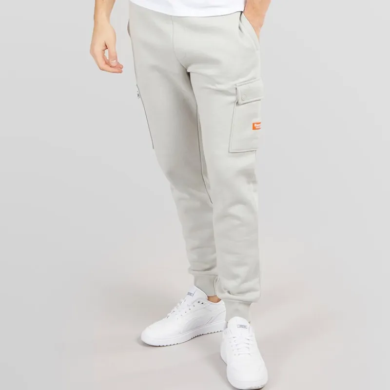 Sale Herre Aplev Cargo Joggingbukser Frost Grå Jeans Og Bukser·Joggingbukser|Træningsdragter Og Joggingbukser·Joggingbukser