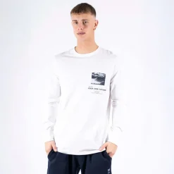 Outlet Herre Ardy Langærmet Top Hvid T-Shirts, Poloer Og Skjorter·T-Shirts Med Lange Ærmer|T-Shirts, Poloer Og Skjorter·T-Shirts Og Undertrøjer