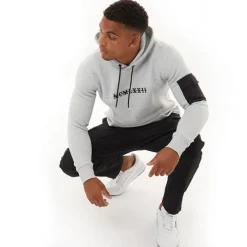 Hot Herre Array Hoodie Lysegrå Melange Hættetrøjer Og Sweatshirts·Hættetrøjer