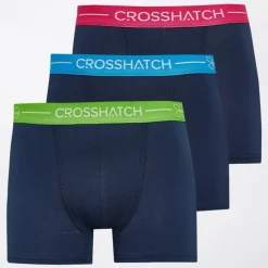 Herre Astral Tre Pak Boksers Navy Multipakker·Undertøj|Undertøj, Sokker Og Nattøj·Boxer Shorts
