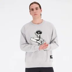 Clearance Herre Athletics Engy Saint Ange Cool Piger Sweatshirt Athletic Grå Træning|T-Shirts Og Undertrøjer