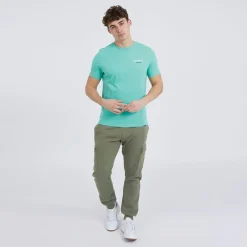 Discount Herre Avelon T-shirts Blå T-Shirts, Poloer Og Skjorter·T-Shirts Og Undertrøjer
