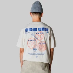 Discount Herre Baine Dim Sum T-shirt Off White T-Shirts, Poloer Og Skjorter·T-Shirts Og Undertrøjer