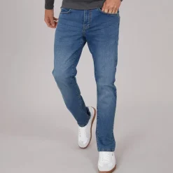 Outlet Herre Bandol Jeans Med Lige Ben Blå Jeans Og Bukser·Jeans Med Lige Ben|Jeans Og Bukser·Jeans