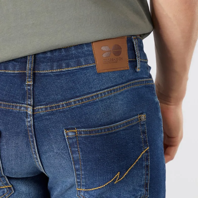 Hot Herre Bandol Straight Fit Jeans Mørk Vask Jeans Og Bukser·Jeans Med Lige Ben|Jeans Og Bukser·Jeans