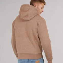 Hot Herre Baraz Borg Foret Hættetrøje Taupe Marl Hættetrøjer Og Sweatshirts·Hættetrøjer