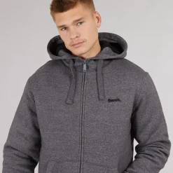 Outlet Herre Baraz Borg Foret Hættetrøje Mørkegrå Melering Hættetrøjer Og Sweatshirts·Hættetrøjer
