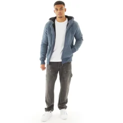 Outlet Herre Baraz Hoodie Marine Melange Hættetrøjer Og Sweatshirts·Hættetrøjer