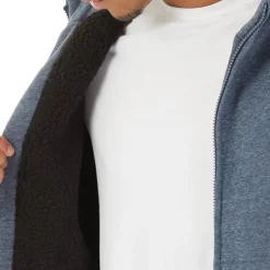Outlet Herre Baraz Hoodie Marine Melange Hættetrøjer Og Sweatshirts·Hættetrøjer