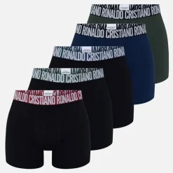 Online Herre Basic Fem Pak Trusser Multipakker·Undertøj|Undertøj, Sokker Og Nattøj·Boxer Shorts