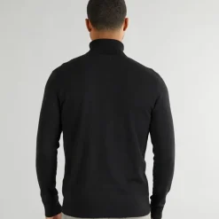 Hot Herre Basis Strik Rullekrave Jumper Trøjer Og Cardigans·Trøjer