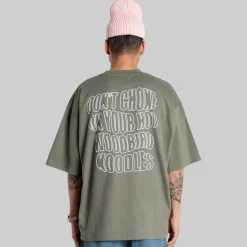 Online Herre Beam Wobble T-shirt Grå Grøn Grey-Green T-Shirts, Poloer Og Skjorter·T-Shirts Og Undertrøjer