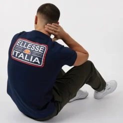 Best Herre Benzina Heritage Ryg Logo T-shirt Blå T-Shirts Og Undertrøjer|T-Shirts, Poloer Og Skjorter·T-Shirts Og Undertrøjer