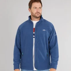 Best Herre Bernal Full Zip Fleece Jakke Blå Tone Udendørs|Jakker Og Frakker
