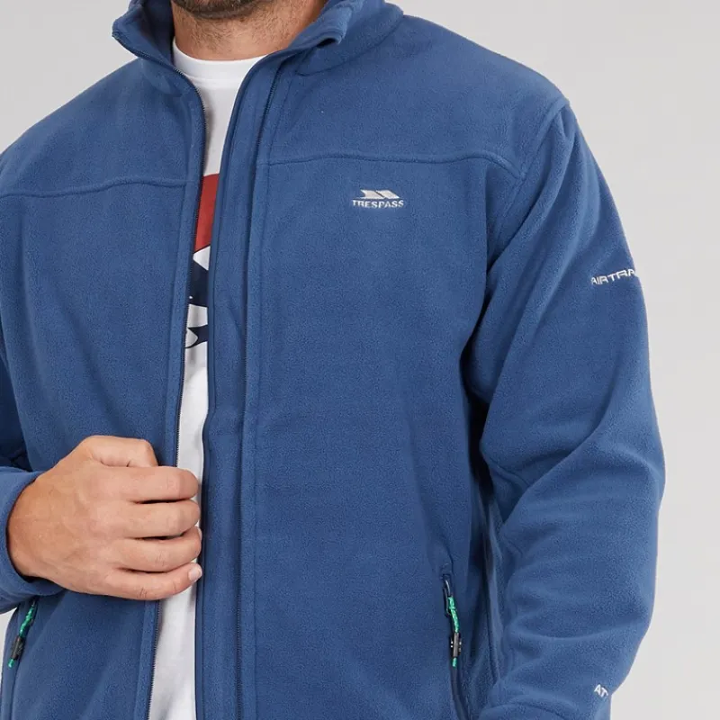 Best Herre Bernal Full Zip Fleece Jakke Blå Tone Udendørs|Jakker Og Frakker