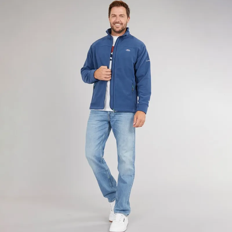 Best Herre Bernal Full Zip Fleece Jakke Blå Tone Udendørs|Jakker Og Frakker