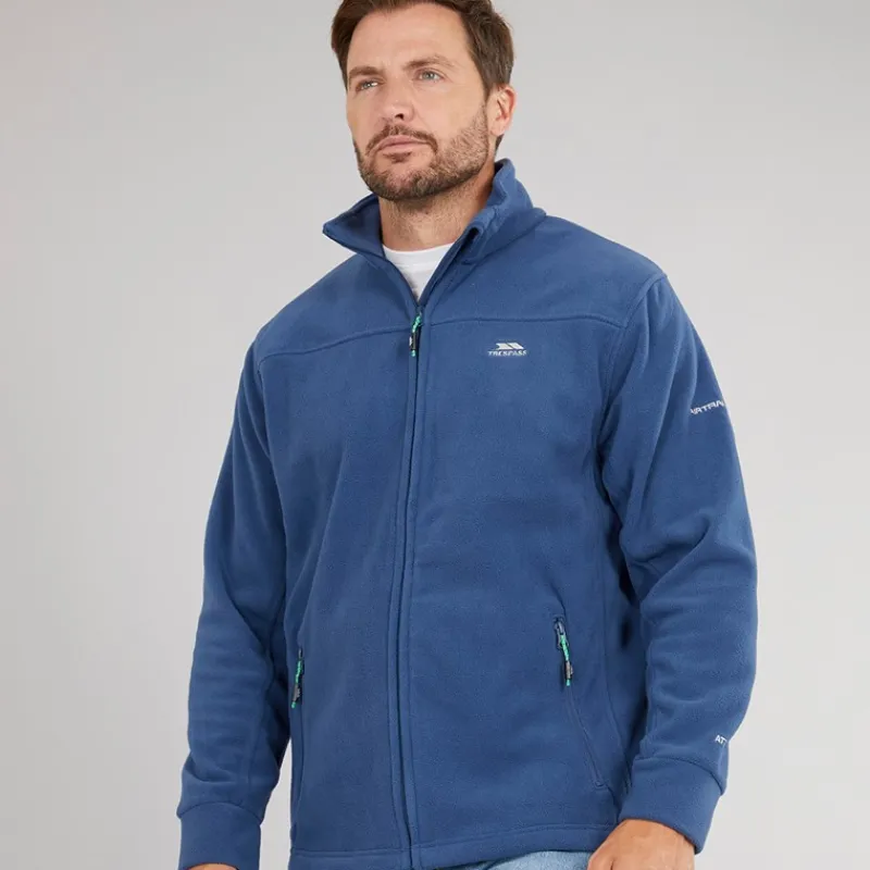 Best Herre Bernal Full Zip Fleece Jakke Blå Tone Udendørs|Jakker Og Frakker