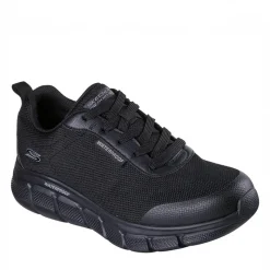 Outlet Herre Bobs B Flex Vandtætte Sneakers Sort Sneakers|Sneakers