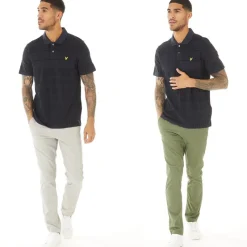 Clearance Herre Bolton Dean AKM Chino Bukser 2-pak Ghost Grå/​Oliven Nat Jeans Og Bukser·Bukser