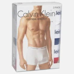 Sale Herre bomuld stretch tre boxer pak underbukser /​Rød Multipakker·Undertøj|Undertøj, Sokker Og Nattøj·Boxer Shorts