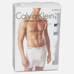 Clearance Herre bomuld stretch tre pak bokser trusser /​Grey Heather/​Hvid Multipakker·Undertøj|Undertøj, Sokker Og Nattøj·Boxer Shorts
