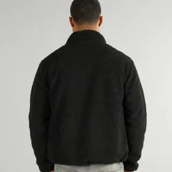 Sale Herre Borg Fleece med Høj Hals Hættetrøjer Og Sweatshirts·Fleecetøj|Træningsdragter Og Joggingbukser·Fleecetøj