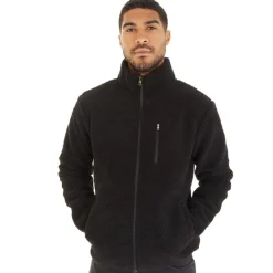 Sale Herre Borg Fleece med Høj Hals Hættetrøjer Og Sweatshirts·Fleecetøj|Træningsdragter Og Joggingbukser·Fleecetøj