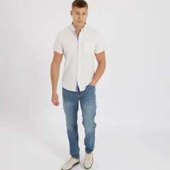 Herre Bowdon Skjorter med korte ærmer T-Shirts, Poloer Og Skjorter·Skjorter