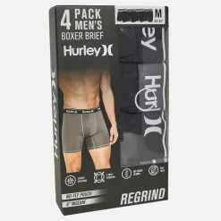 Best Herre Boxer-Shorts 4-pak Sort Multipakker·Undertøj|Undertøj, Sokker Og Nattøj·Boxer Shorts