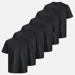 Online Herre Breeze Standard Seks Pakke T-shirts T-Shirts, Poloer Og Skjorter·Multipakker|Multipakker·T-Shirts Og Undertrøjer